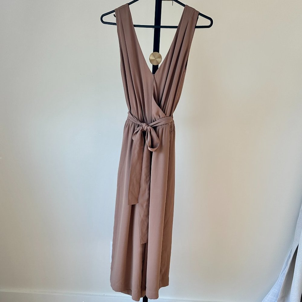 Babaton Maximillian Wide Leg Jumpsuit (Aritzia)